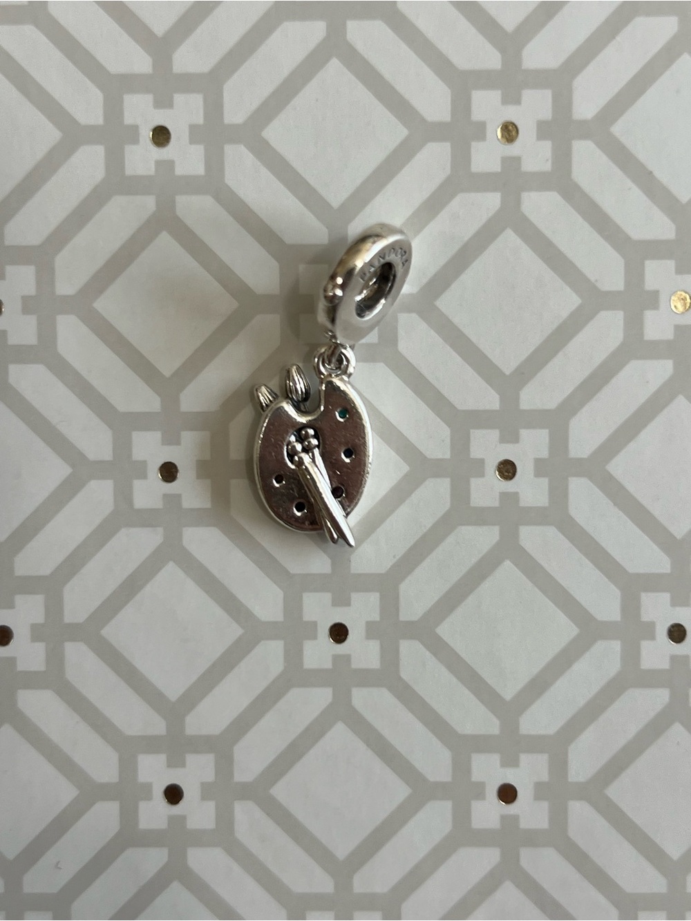 Pandora Artist's Palette Dangle Charm - Picture 2 of 2